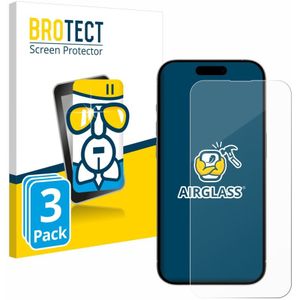 Apple iPhone 15 Plus Tempered Glass Screen Protector 3 stuks