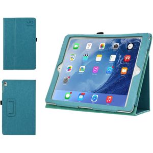 Blauwe iPad Pro 9.7 + air 1 / 2 + 2017 / 2018 Case met Stand & Slaapfunctie kopen? 123BestDeal