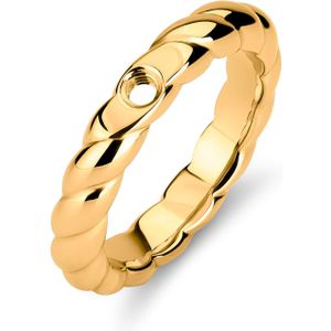 Melano Twisted Ring Tova Goud | Maat 58
