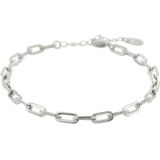 Kalli Schakel Armband Open Zilver | 2608