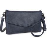 Wimona Envelop Schoudertasje / Clutch Alessandra Donker Blauw