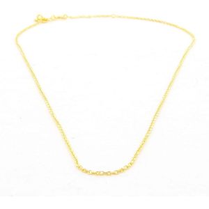 Imotionals Ketting Anker Goud 52 cm