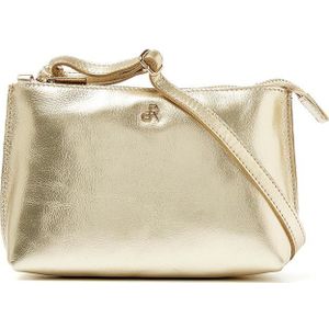 dR Amsterdam Crossbody Schoudertasje Metallics Licht Goud