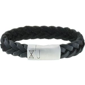 AZE Jewels Armband Iron Big Wave Black