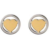 iXXXi Oorbellen Ear Studs Heart Goud