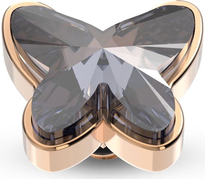 Melano Twisted Butterfly Steentje Crystal Silver Night Rosé