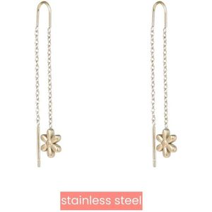 Day&Eve Oorbellen Go Trough Flower | Goud