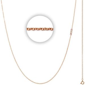 iXXXi Ketting met Logo 1 mm Rosé 80 cm