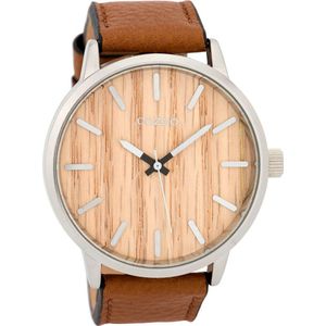 OOZOO Timepieces Horloge Cognac/Pine | C9256