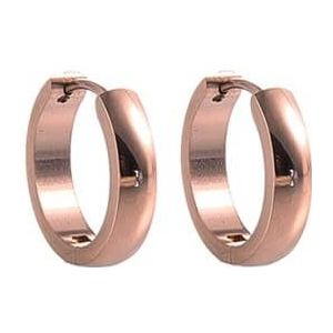 Go Dutch Label Creolen 1.5 cm Rosé Goud