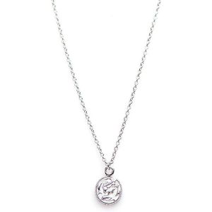 Karma Ketting Coin Zilver