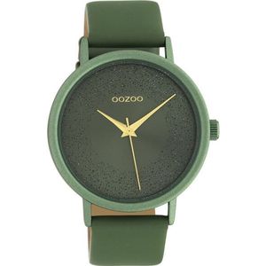 OOZOO Timepieces Horloge Lily Pad Groen | C10582