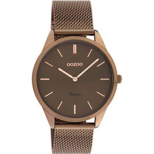 OOZOO Timepieces Horloge Vintage Bruin | C20009