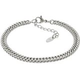 Kalli Schakel Armband Zilver | 2514