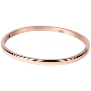 Kalli Bangle Armband Bol Glans 4 mm Rosé Goud