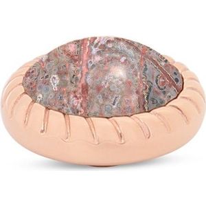 Melano Vivid Rope Steentje Red Leopard | Rosé