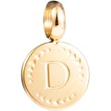 Go Dutch Label Letter D Kettinghanger Goud