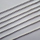 Ballchain Ketting 2,4mm met Slotje