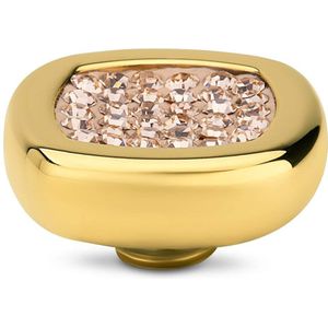 Melano - Vivid Shiny Square - Steentje - Light Colorado Topaz - 12 mm