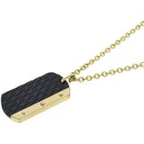 AZE Jewels Ketting Necklace Dogtag Dore