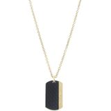 AZE Jewels Ketting Necklace Dogtag Dore