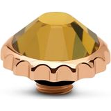 Melano Vivid Cap Steentje Topaz Rosé