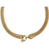 Melano - Friends - Ketting - Goud - Inclusief Twisted Hanger