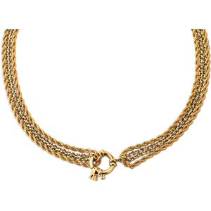 Melano - Friends - Ketting - Goud - Inclusief Twisted Hanger