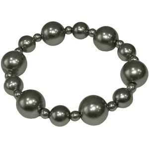 Parel Armband Grijs