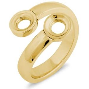 Melano Vivid Ring Venna Goud | Maat 56