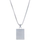 AZE Jewels Ketting Necklace Square Indentity