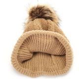 I'm Dutch Gebreide Teddy Muts St. Moritz Camel