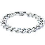 AZE Jewels Armband Gourmette Full Flat Inox | Maat L