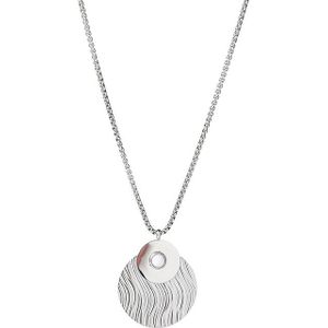 Day&Eve Ketting Long Plate | Zilver