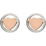 iXXXi Oorbellen Ear Studs Heart Rosé