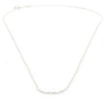 Imotionals Ketting Anker Zilver 38 cm
