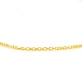 Imotionals Ketting Anker Goud 41 cm