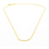 Imotionals Ketting Anker Goud 41 cm