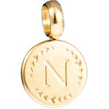 Go Dutch Label Letter N Kettinghanger Goud