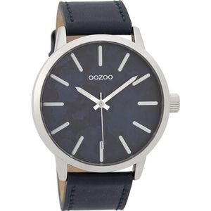 OOZOO Timepieces Horloge Donker Blauw | C9602