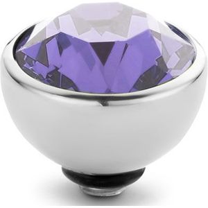 Melano - Twisted Basic - CZ Steentje - Tanzanite - 6 mm en 8 mm