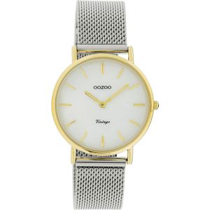 OOZOO Timepieces Horloge White Mop | C20124