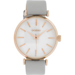 OOZOO Timepieces Horloge Stonegrey/Rose Pearl | C10143