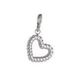 Day&Eve Hanger Open Heart Zilver