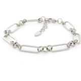 Kalli Schakel Armband Anker Zilver | 2619