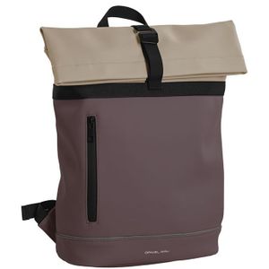 Daniel Ray Waterproof Rolltop Rugzak 15.6'' Hampton Old Purple/Khaki