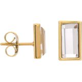 iXXXi Oorbellen Expression Rectangle Goud