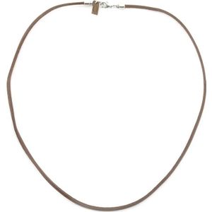 Qoss Leren Ketting Ivo Taupe