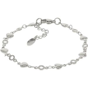 Kalli Armband Hartjes Zilver | 2548