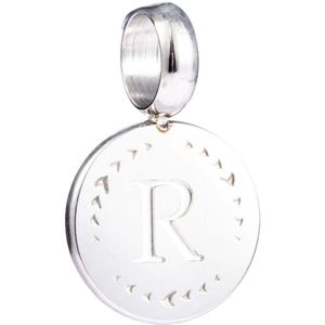 Go Dutch Label Letter R Kettinghanger Zilver